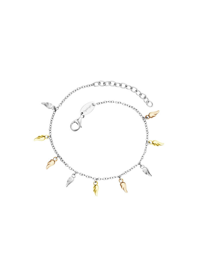 Armband mit 9 Fl&uuml;gelchen 