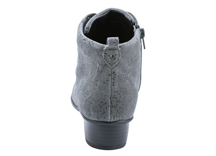 Waldl&auml;ufer Schn&uuml;r-Stiefelette mit floraler Pr&auml;gung 