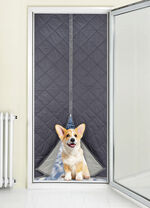 Ganzjahres-Magnetvorhang 2-in-1mit Kälte- und Hitzeschutz 