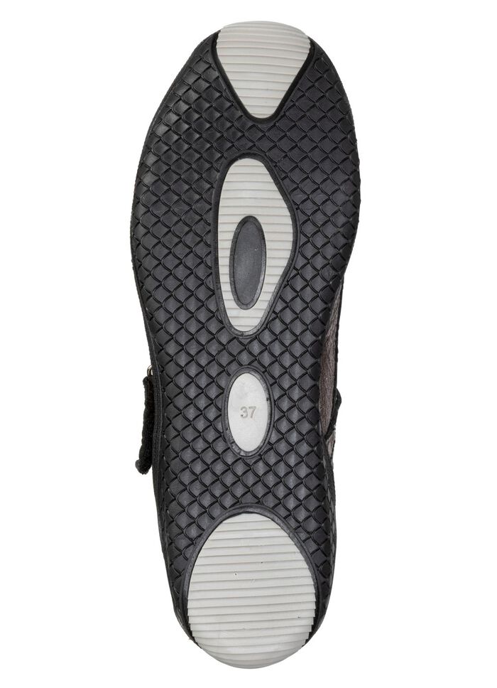 Gemini, klassische Damen-Slipper, Weite G, mit herausnehmbarem Fu&szlig;bett 