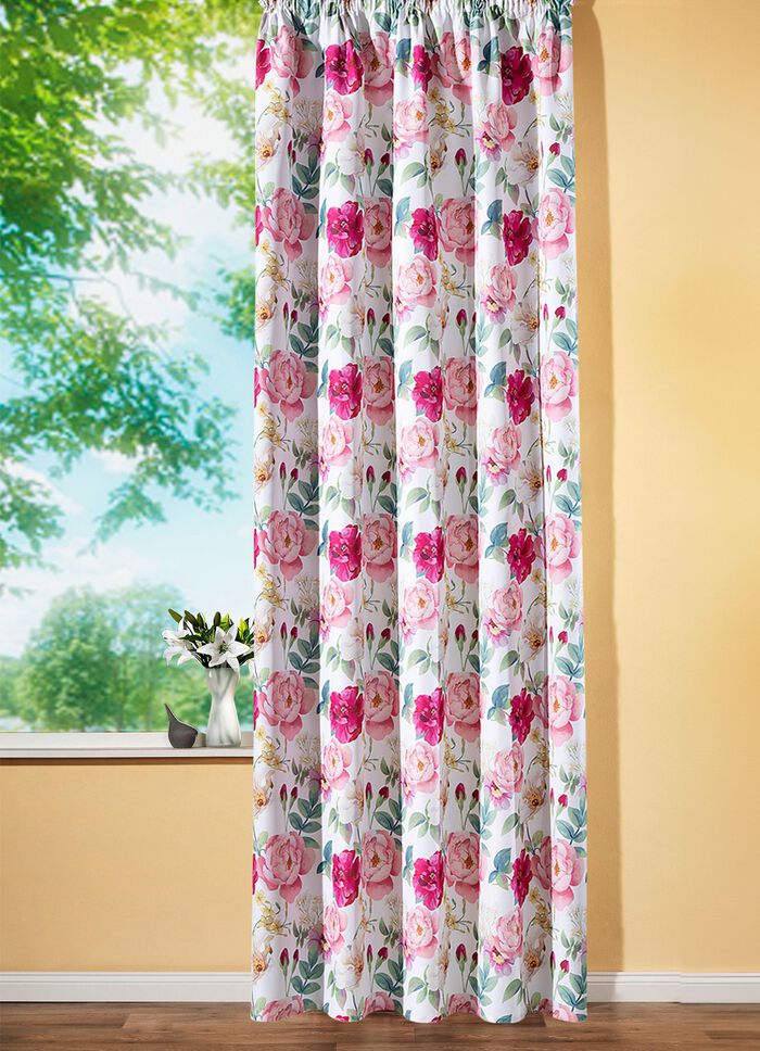 Romantische Übergardine 