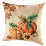 Kissenbez&uuml;ge aus Gobelin NATUR-BUNT