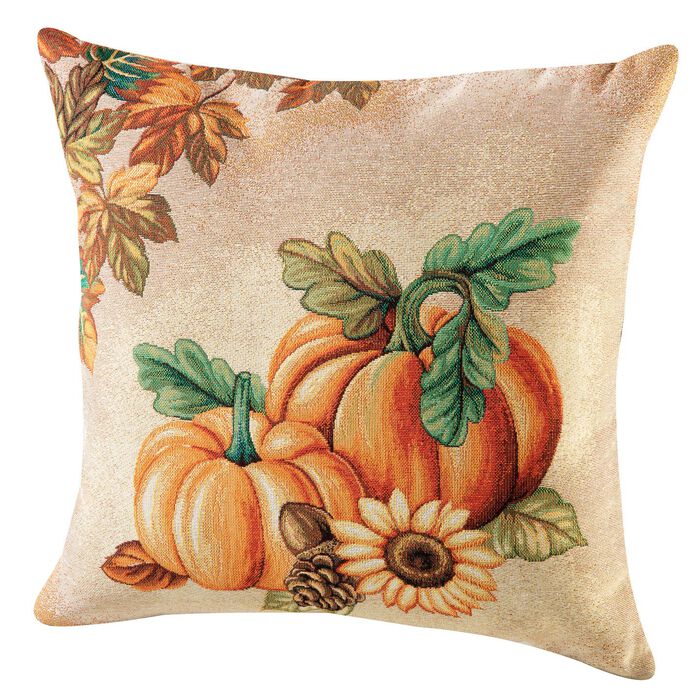 Kissenbez&uuml;ge aus Gobelin NATUR-BUNT