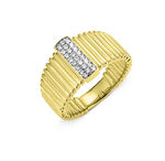 Wunderschöner Brillant-Damenring mit 24 Brillanten 