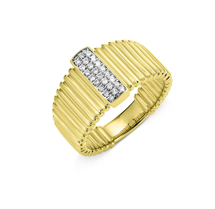 Wunderschöner Brillant-Damenring mit 24 Brillanten 