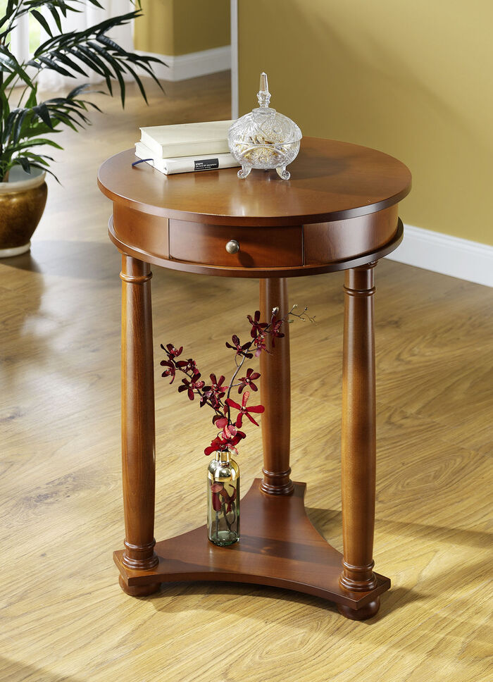 Beistelltisch mit Echtholzfurnier 