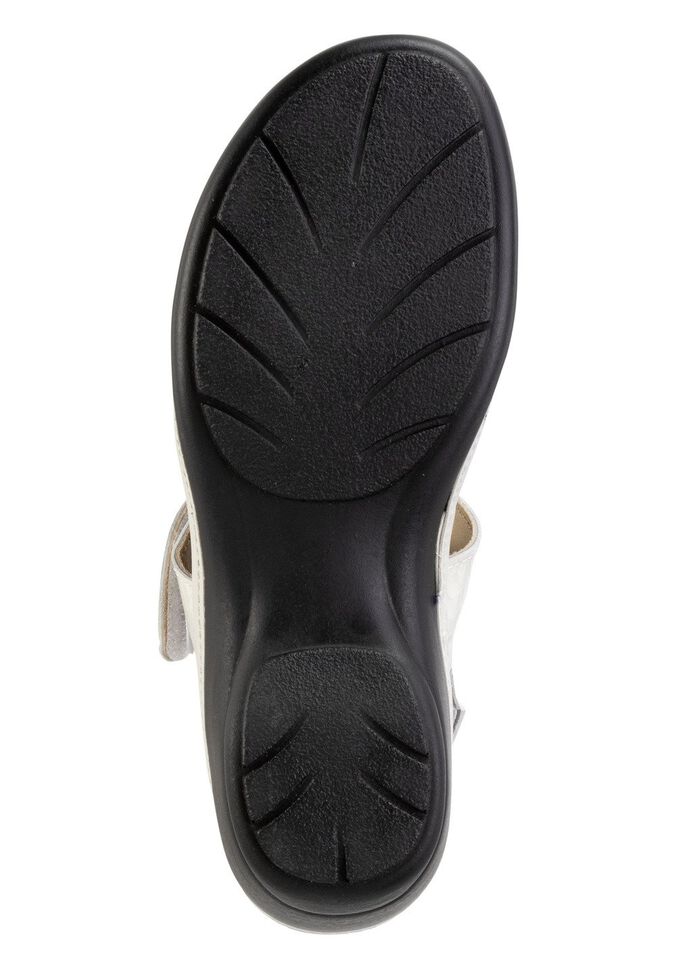 ELENA EDEN, schicke Damen-Sandalen, Weite H, mit herausnehmbarem Fu&szlig;bett 