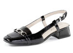 Caprice Sling-Pumps mit Metallschmuck SCHWARZ