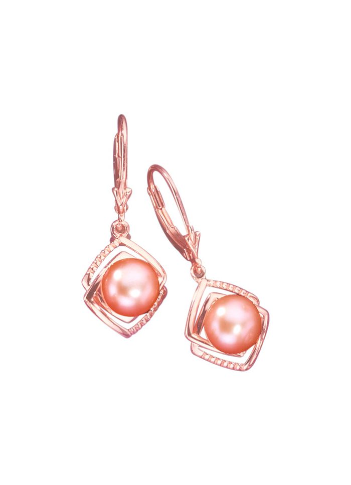 Ohrringe mit S&uuml;&szlig;wasser-Zuchtperle 