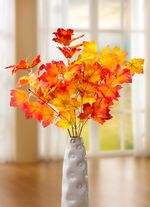 Herbstliche Bl&auml;tterzweige, 5er-Set 