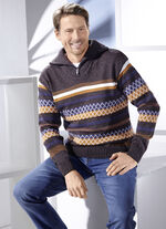 Troyer mit kurzem Rei&szlig;verschluss 