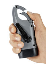 Solar-Taschenlampe f&uuml;r Notf&auml;lle und Stromausfall 