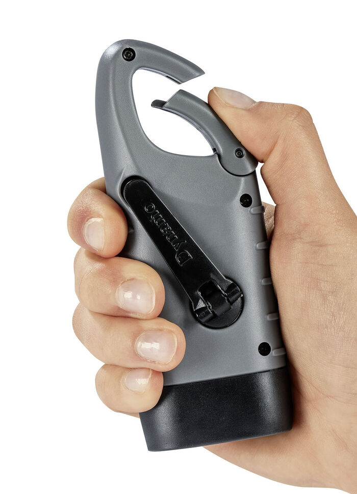 Solar-Taschenlampe f&uuml;r Notf&auml;lle und Stromausfall 