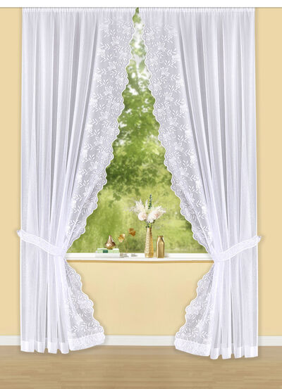 Seitenschal-Garnitur mit Universalschienenband 