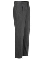 "Klaus Modelle"-Edeljeans mit Bundfalten in 2 Farben 