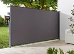 Seitenmarkise mit Gestell aus Aluminium und Stahl 