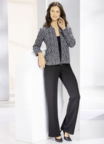 Hose in modischer Weite 