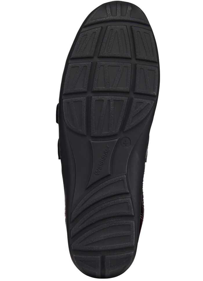 Waldl&auml;ufer, bequeme Damen-Slipper, Weite H, mit herausnehmbarem Fu&szlig;bett 