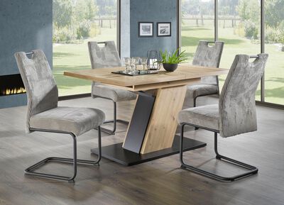 Essgruppe, 5-teilig, in modernem Design 