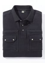 Poloshirt in 3 Farben SCHWARZ