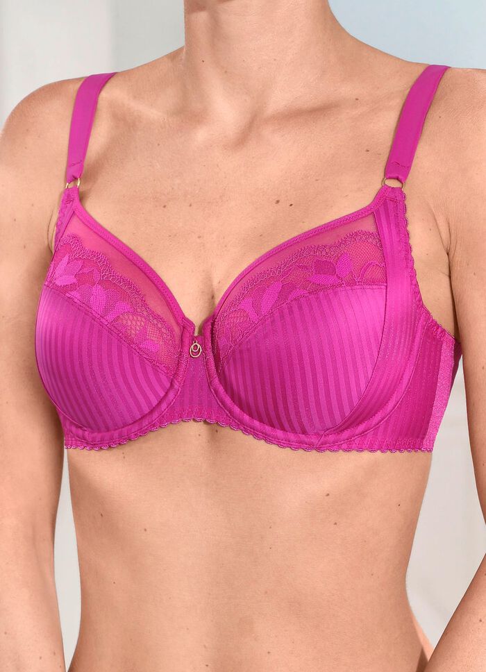 Rosa Faia B&uuml;gel-BH mit T&uuml;llstickereispitze 