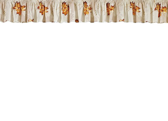 Querbehang mit Universalschienenband TERRA