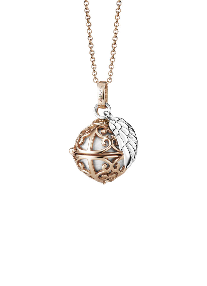 Zeitloser Anhänger mit Engelsflügel 