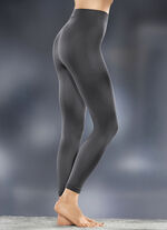 Zweierpack Thermo-Leggings innen weich angraut 