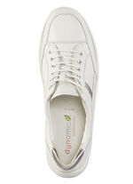 Waldläufer, bequeme Damen-Schnürschuhe, Weite H, Sohle mit Abrollfunktion NATURWEISS