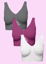 Dreierpack Sport-BH „Sporty“ 