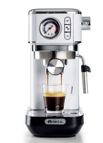 Ariete Espressomaschine moderna im Retro-Design WEISS