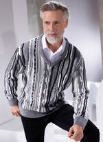 Pullover mit V-Ausschnitt 