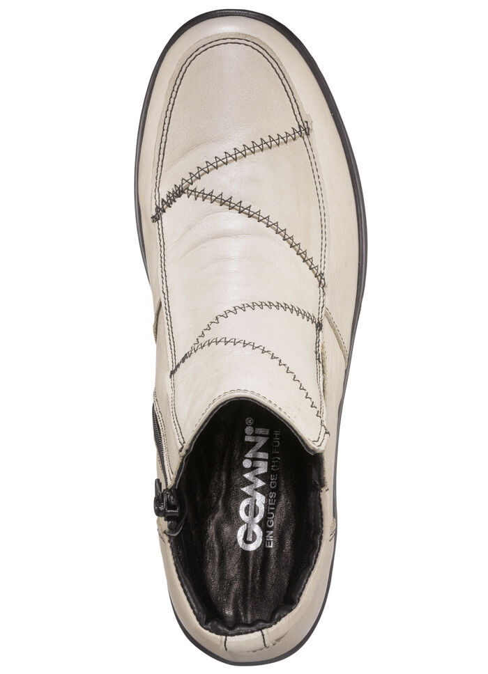 Gemini, bequeme Damen-Boots, Weite H, mit herausnehmbarem Fußbett KIESEL