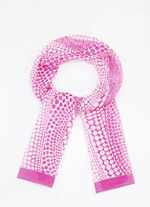 Schal mit Punktedessin 