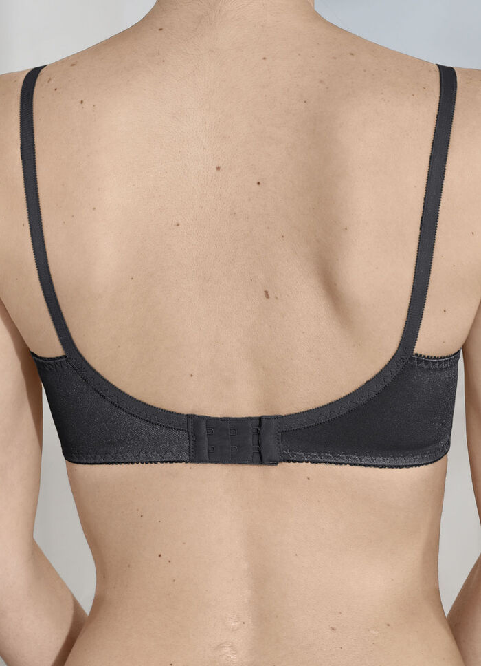 Triumph-Compliment Bügel-BH mit hübscher Spitze SCHWARZ