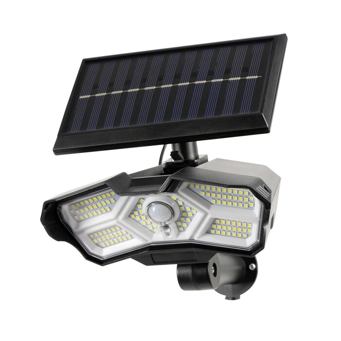 LED-Solarstrahler mit Bewegungsmelder 