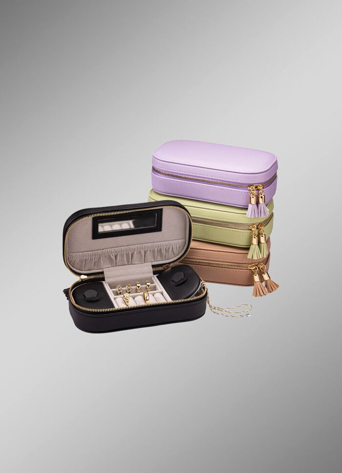 Schickes Reise-Schmucketui BEIGE