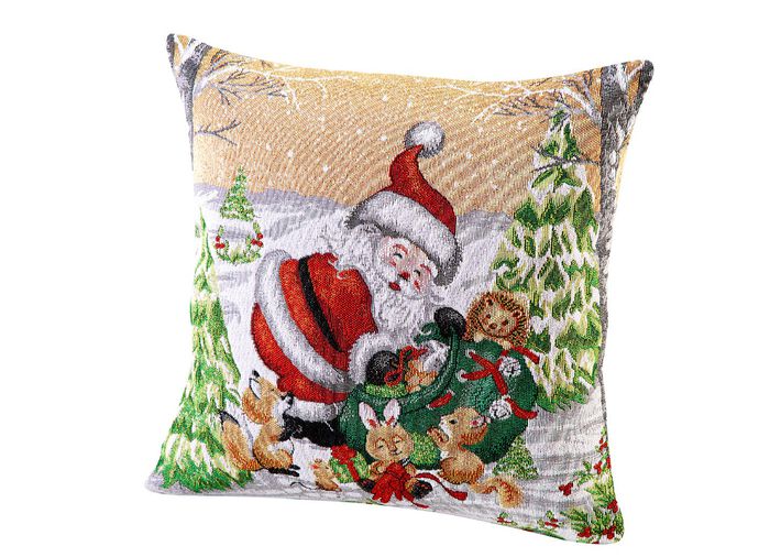 Kissenbezug aus Gobelin mit Rei&szlig;verschluss BUNT