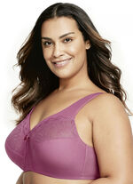 Glamorise Stütz-BH mit Spitze 