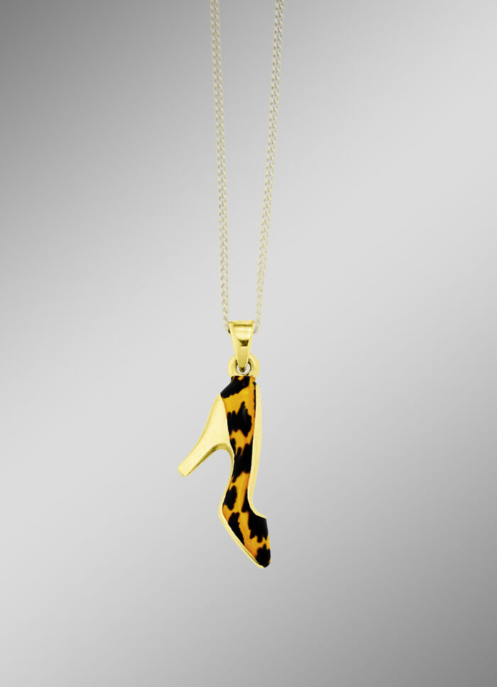 Schicker Pumps-Anh&auml;nger im Leoparden-Muster 