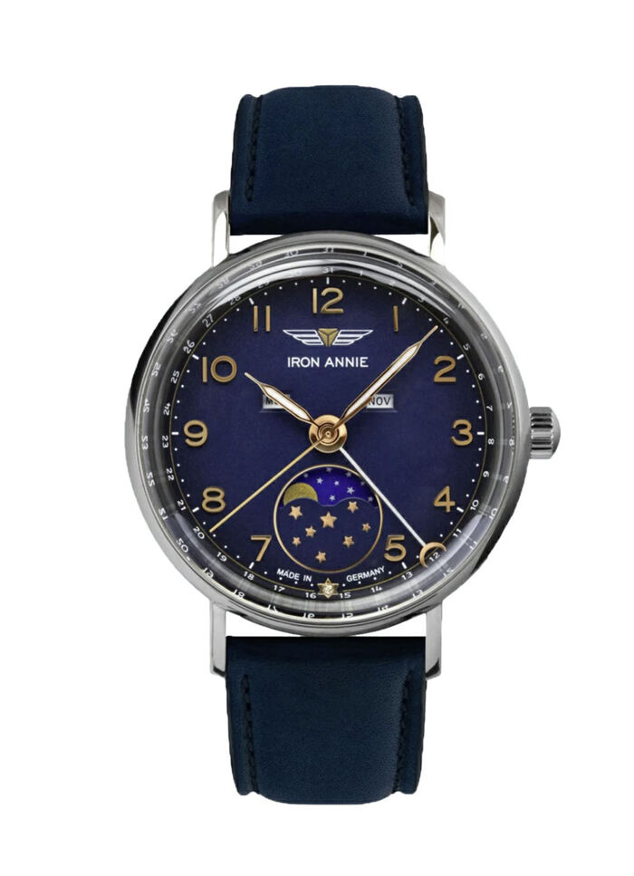 IRON ANNIE Amazonas, Damenuhr mit Mondphase 