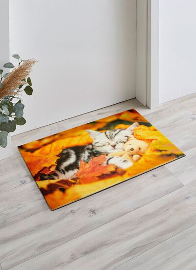 Fu&szlig;matte mit rutschhemmender R&uuml;ckseite 