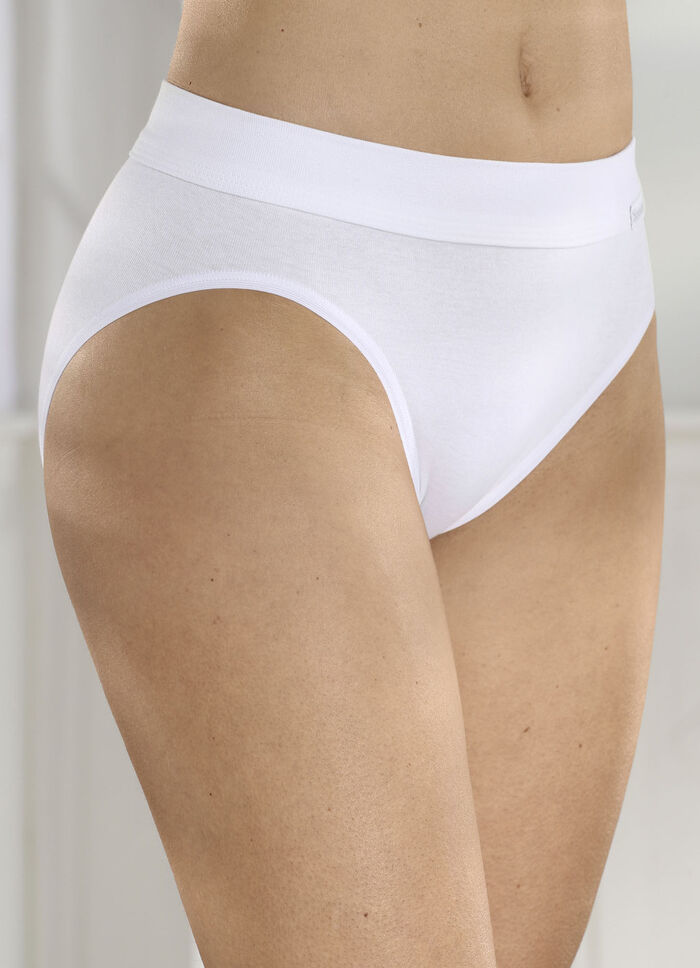 Speidel Dreierpack Slips mit BIO-Baumwolle WEISS