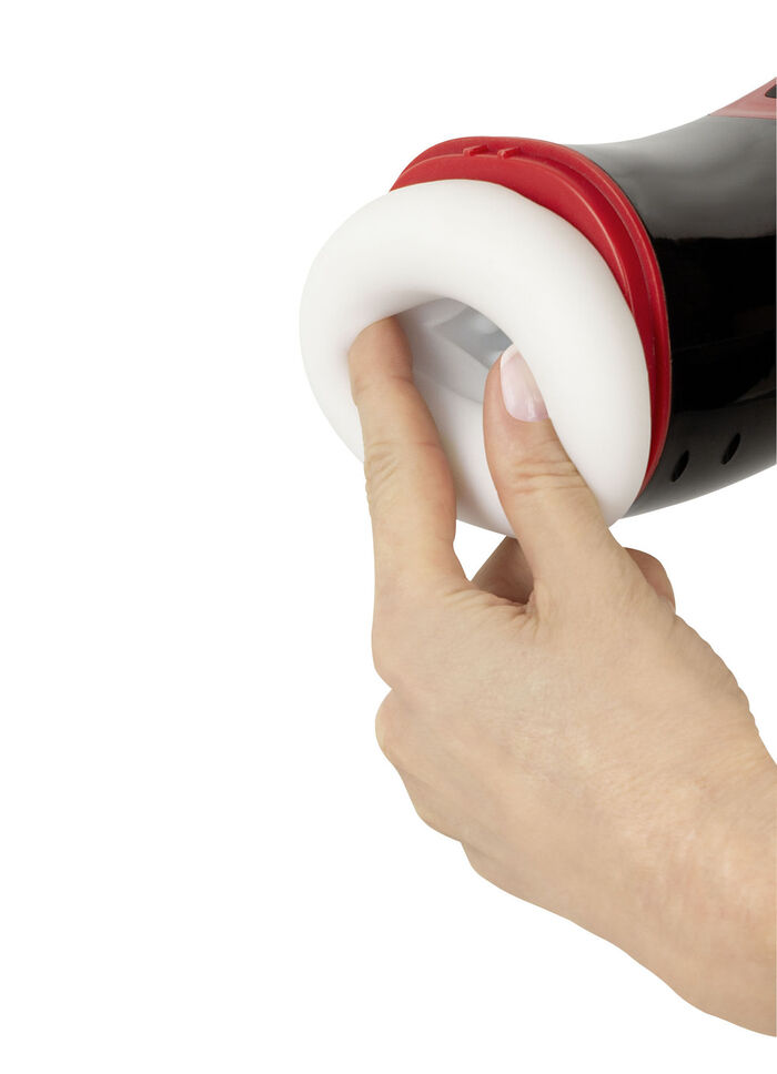 Massagegerät mit Saug und Wärmefunktion  