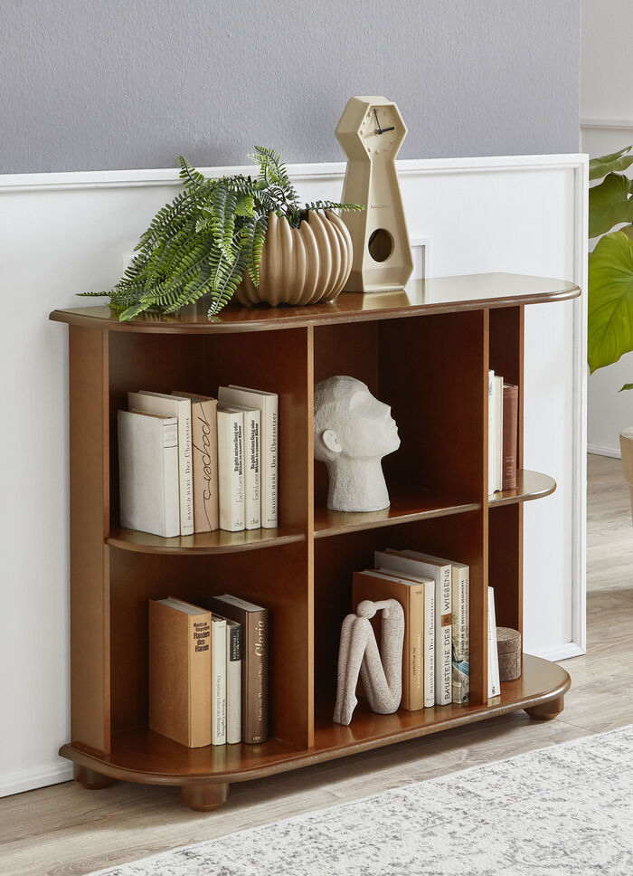 Regal mit 6 offenen Fächern KIRSCHBAUM