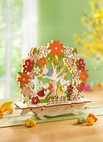 Beleuchtete Oster-Dekoration 