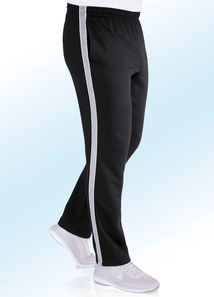 Freizeithose in 3 Farben SCHWARZ