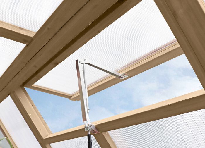 Hochwertiges Gew&auml;chshaus aus Zedernholz 