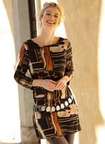 Strick-Tunika in Feinstrick 