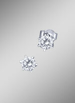 Solitärohrstecker mit Brillanten 